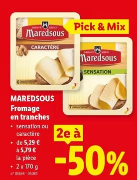Mix - Fromage en tranches
