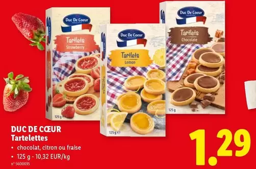 De - Tartelettes
