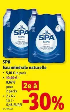 Eau min
rale naturelle