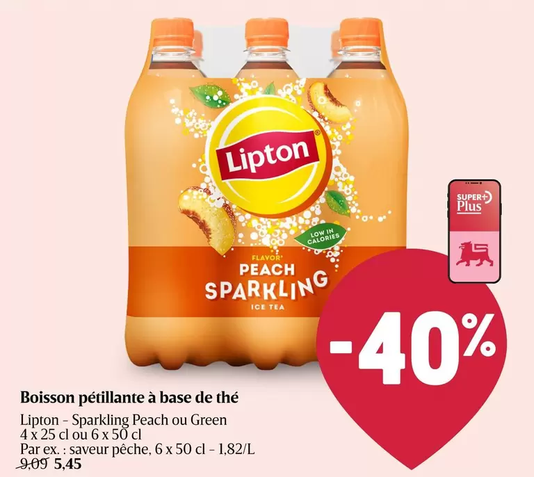 De - Boisson pétillante