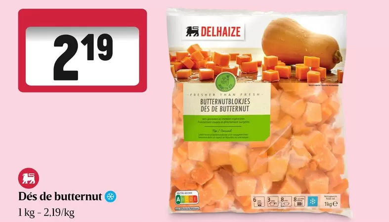 De - Dés de butternut