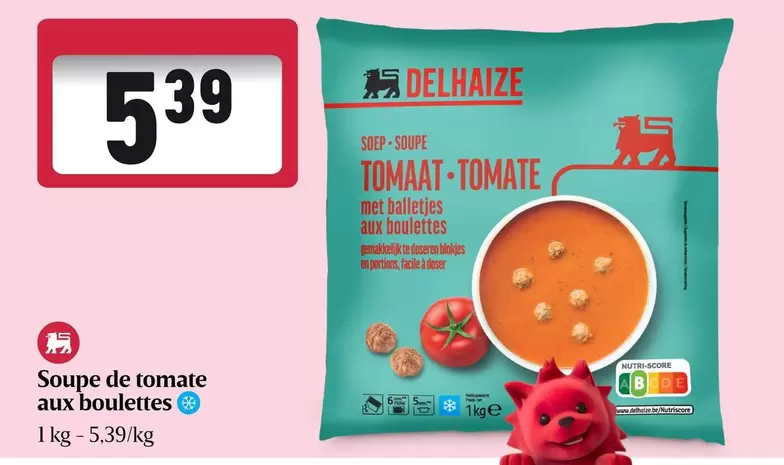 De - Soupe de tomate aux boulettes