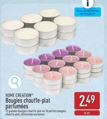 De - Bougies chauffe-plat parfumées