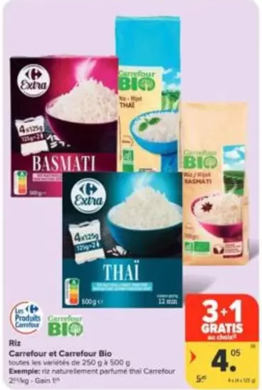 Extra - Riz Basmati & Thaï