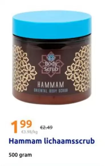 Hammam lichaamsscrub