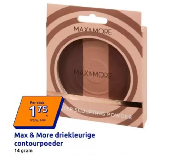 Driekleurige Contourpoeder