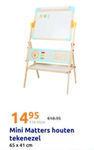Mini Matters houten tekenezel