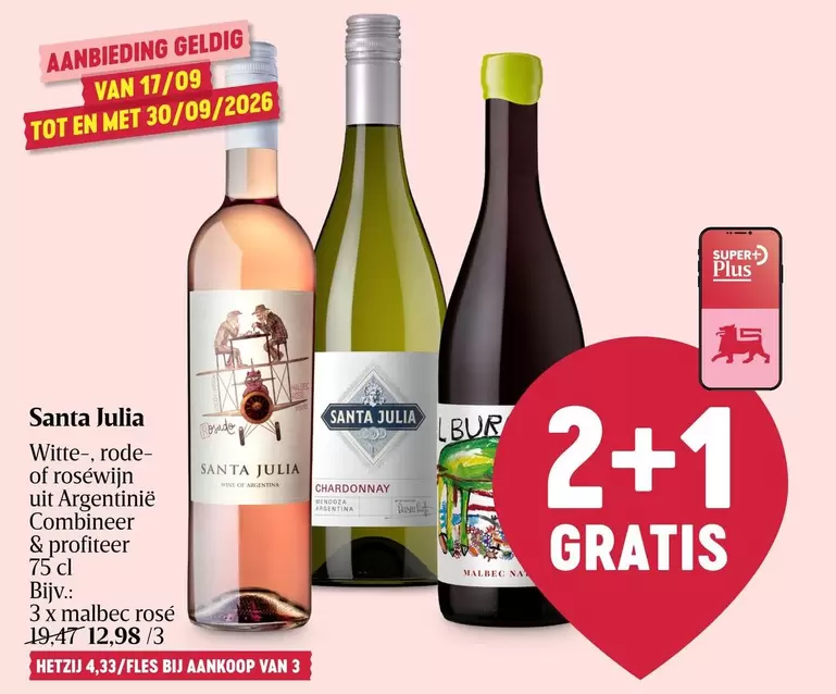 Witte-, rode- of roséwijn