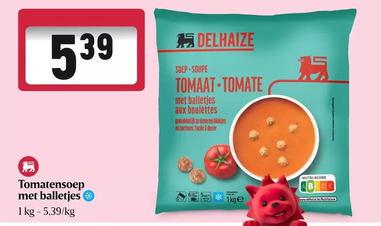 Tomatensoep met balletjes
