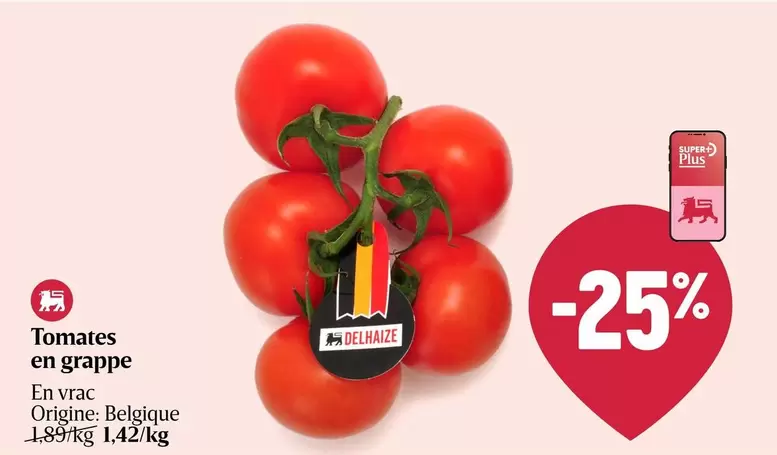 Tomates en grappe