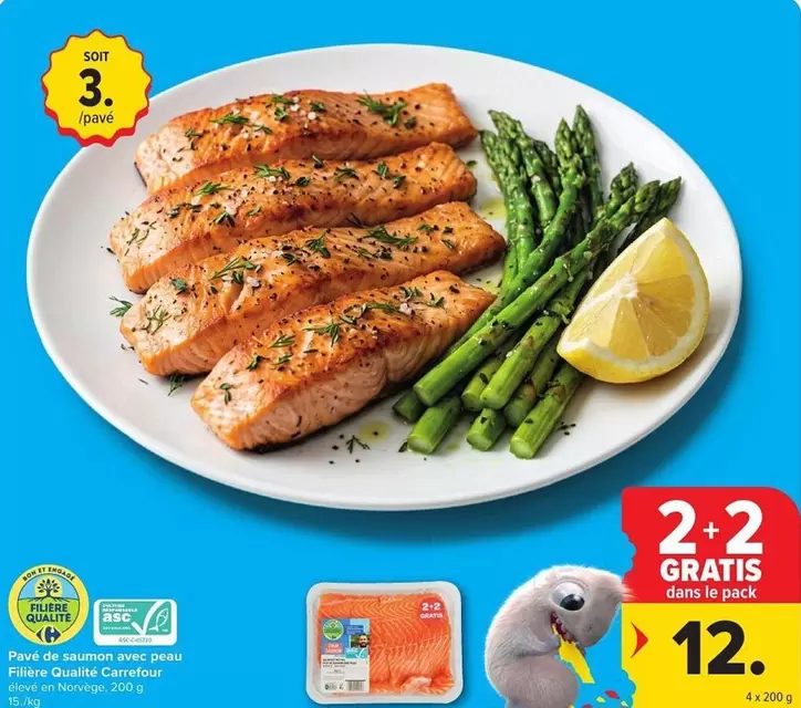 De - Pavé de saumon