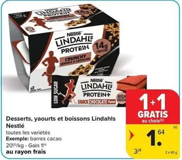 Snack - Desserts, yaourts et boissons
