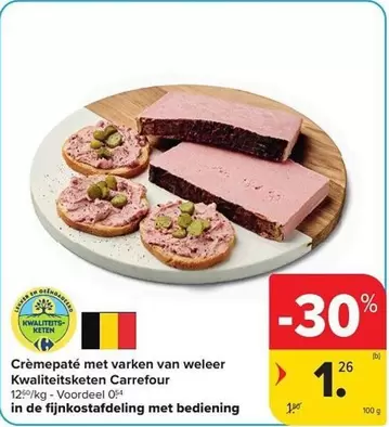 De - Crêmetop met varken van weleer