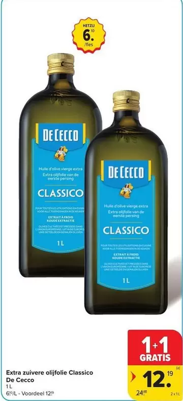 De - Extra zuivere olijfolie Classico