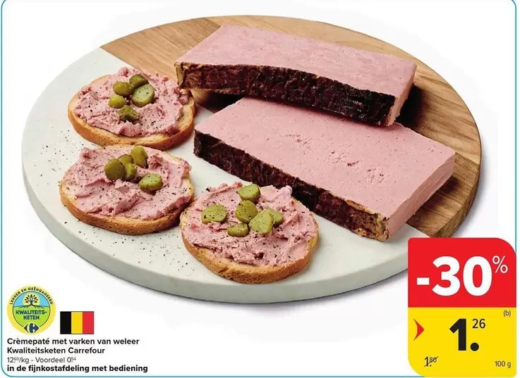 De - Crème pâté met varkensvlees