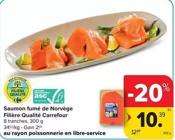 De - Saumon Fumé de Norvège