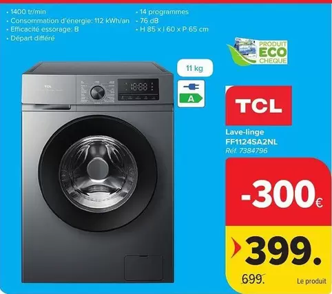 Lave-linge FF11245A2NL