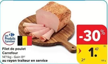 De - Filet de poulet