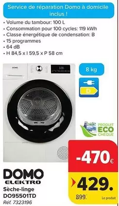 De - Sèche-linge DO95501TD
