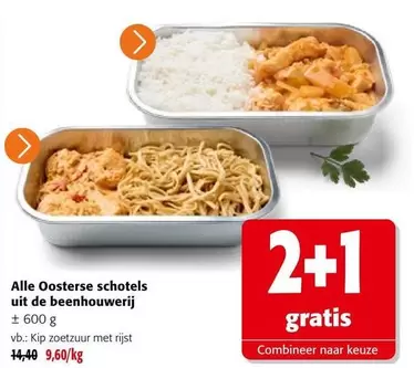 De - Oosterse schotels