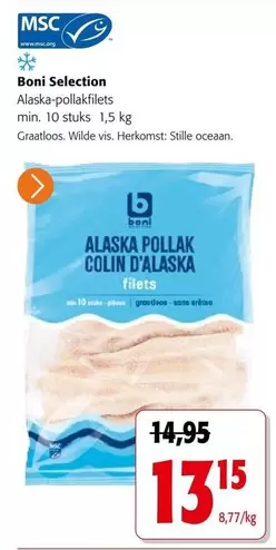 Alaska-pollakfilets