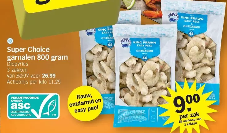 Super Choice garnalen