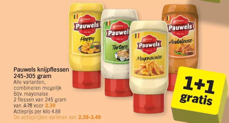 De - Pauwels knijpflessen