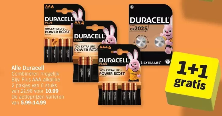 De - Duracell Plus Power Boost AAA alkaline