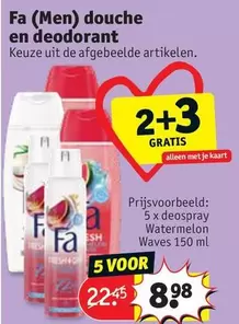 Fa - Douche en deodorant