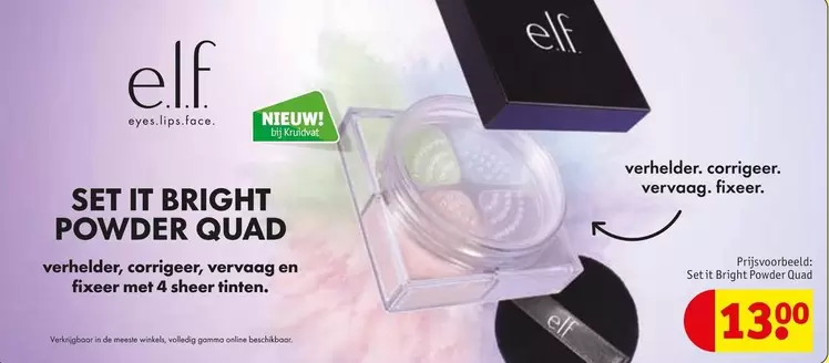 De - SET IT BRIGHT POWDER QUAD