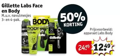 Gillette Labs Face en Body