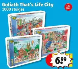 Goliath That's Life City 1000 stukjes