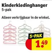 De - Kinderkledinghanger