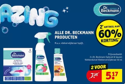 ALLE DR. BECKMANN PRODUCTEN