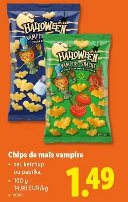 De - Chips de maïs vampire