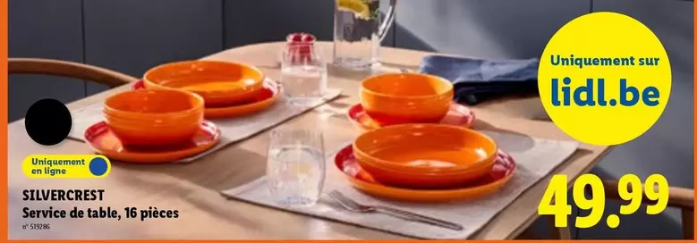 De - Service de table, 16 pièces
