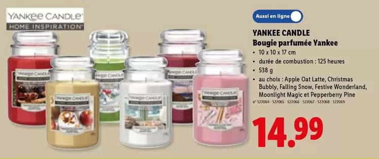 De - Bougie parfumée Yankee