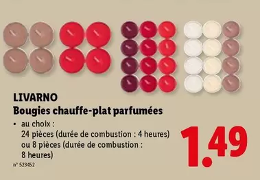 De - Bougies chauffe-plat parfumées