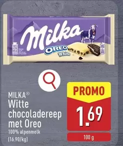 White - Witte chocoladereep met Oreo