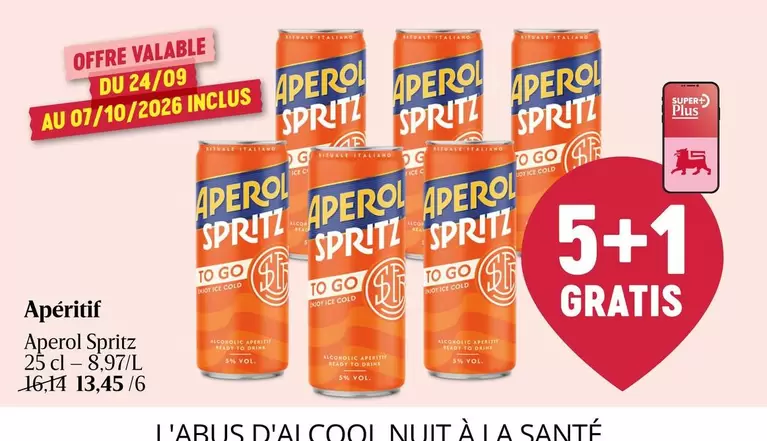 Go - Aperol Spritz