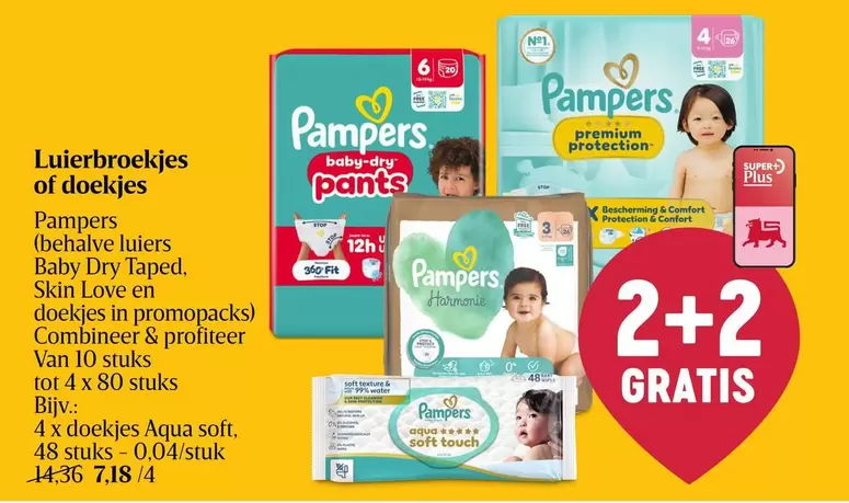 Pampers - Luierbroekjes of doekjes