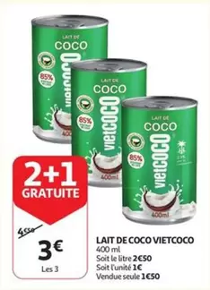 De - LAIT DE COCO
