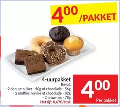 Donuts - 4-uurbakket
