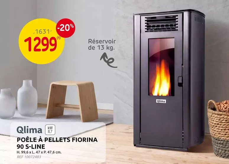 De - POÊLE À PELLETS FIORINA 90 S-LINE