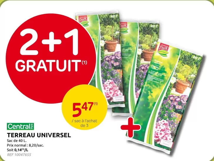 De - TERREAU UNIVERSEL