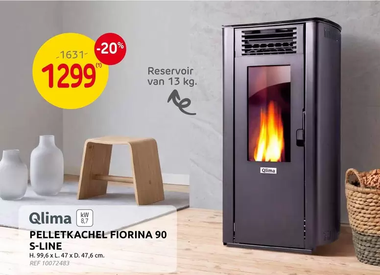 Kw - PELLETKAKEL FIORINA 90 S-LINE