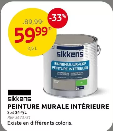 PEINTURE MURALE INTÉRIEURE