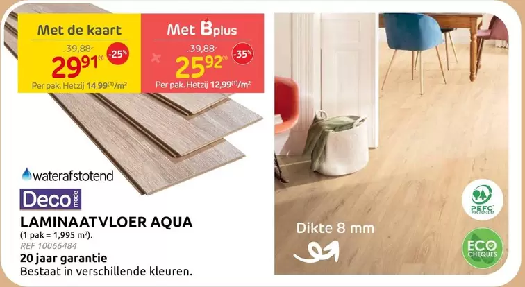 De - LAMINAATVLOER AQUA