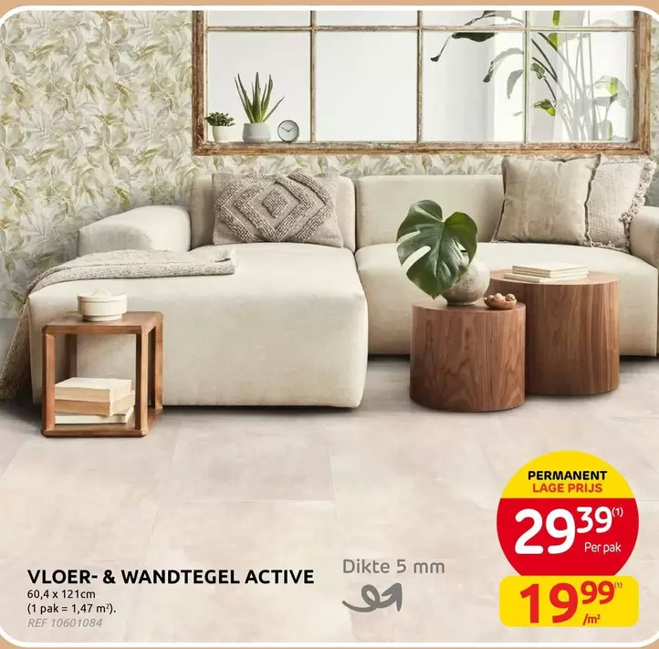 VLOER- & WANDTEGEL ACTIVE