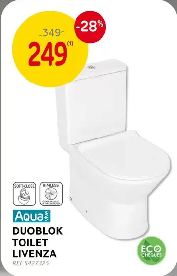 DUOBLOK TOILET LIVEnZA REF S427325